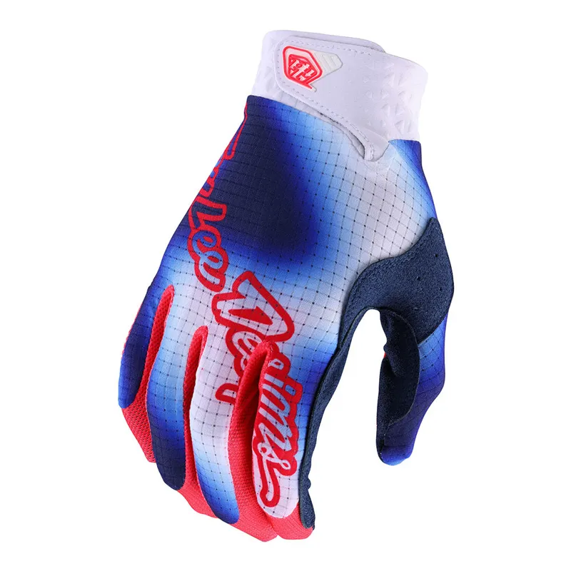 Troy Lee Designs Air Youth Lucid Gloves in White/Blue